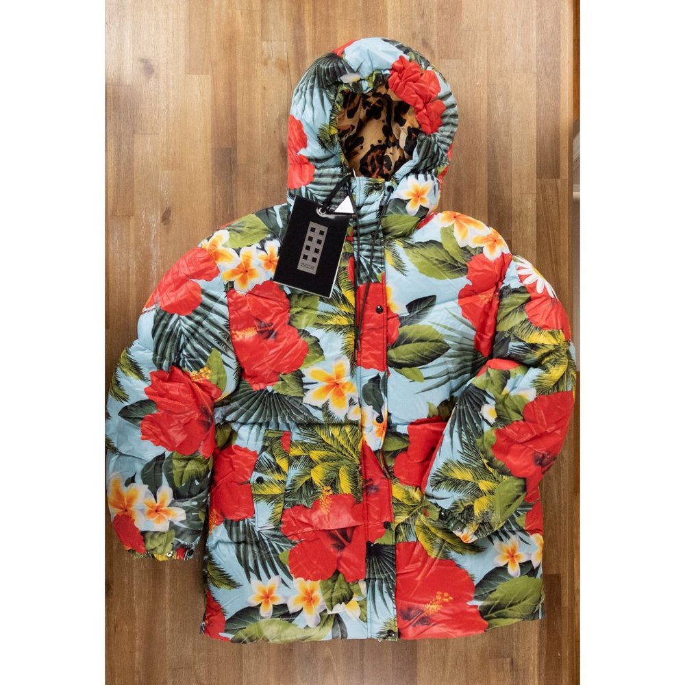 MONCLER Genius 0 x Richard Quinn Mary floral down puffer coat Size 2 / Medium